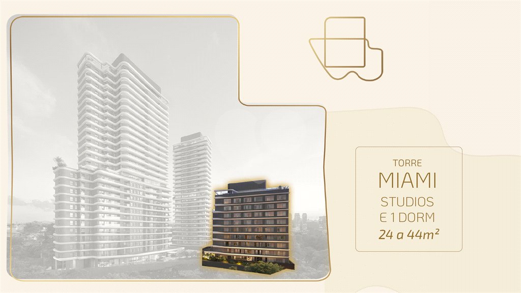 Apartamento à venda com 1 quarto em Butantã, São Paulo, SP