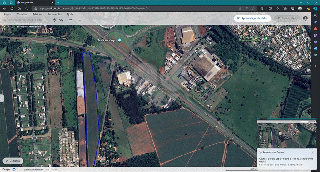 Terreno à venda em 7º Distrito Industrial (antonio Zanin), Araraquara, SP