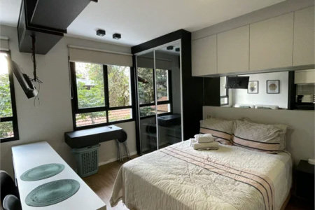 Apartamento à venda com 1 suíte em Pinheiros, São Paulo, SP