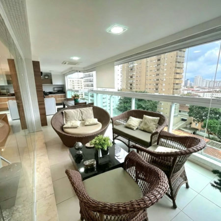 Apartamento com 3 dormitórios à venda, 191 m² por R$ 2.995.000,00 - Embaré - Santos/SP