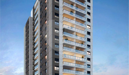 Apartamento à venda com 2 quartos, sendo 1 suíte,  em Vila Romana, São Paulo, SP