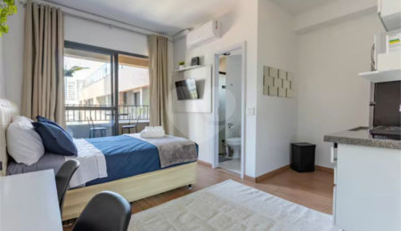 Apartamento à venda com 1 quarto em Vila Cordeiro, São Paulo, SP