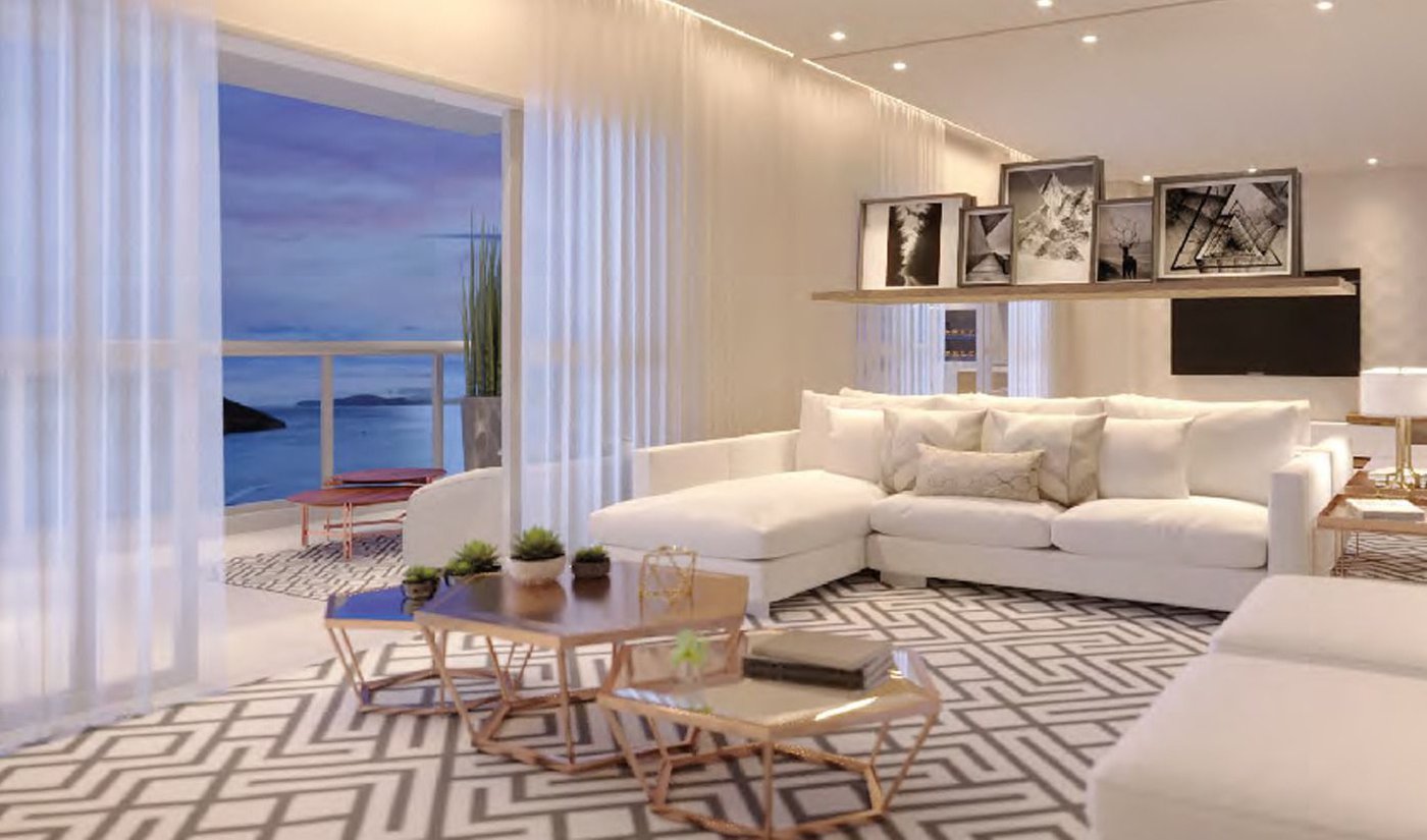 Vende-se lançamento alto padrão/Ponta da Praia com 4 dorm /suíte/wc social e de serviço/4 vagas