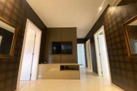 Apartamento com 3 dormitórios para alugar, 198 m² por R$ 16.000,02/mês - Gonzaga - Santos/SP