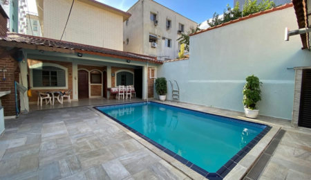 Casa com 4 dormitórios à venda, 380 m² por R$ 2.400.000,00 - Embaré - Santos/SP