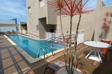 Apartamento Alto Padrão, 103 m² e 3 dormitórios à venda no José Menino - Santos/SP