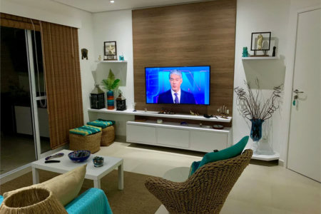 Apartamento à venda com 3 quartos, sendo 1 suíte, em Jardim Belmar, Guarujá, SP