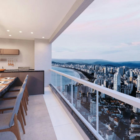 Apartamento com 3 dormitórios à venda, 227 m² por R$ 6.000.000,00 - Ponta da Praia - Santos/SP