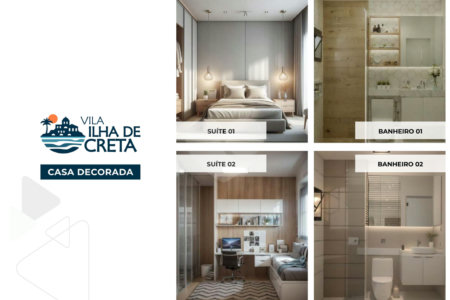 Casa à venda com 2 suítes no condomínio Vila Ilha de Creta, Valinhos - SP