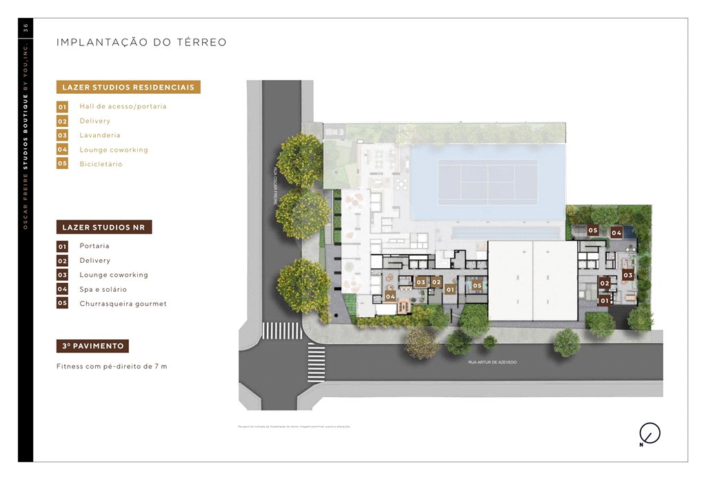 Flat à venda com 1 quarto em Jardim América, São Paulo, SP