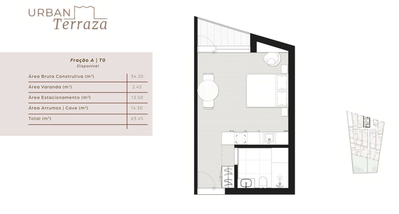Apartamento T1 à venda na Senhora da Hora, Matosinhos, Portugal – Urban Terraza