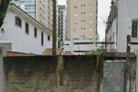 Terreno para alugar, 325 m² por R$ 14.356,00/mês - José Menino - Santos/SP