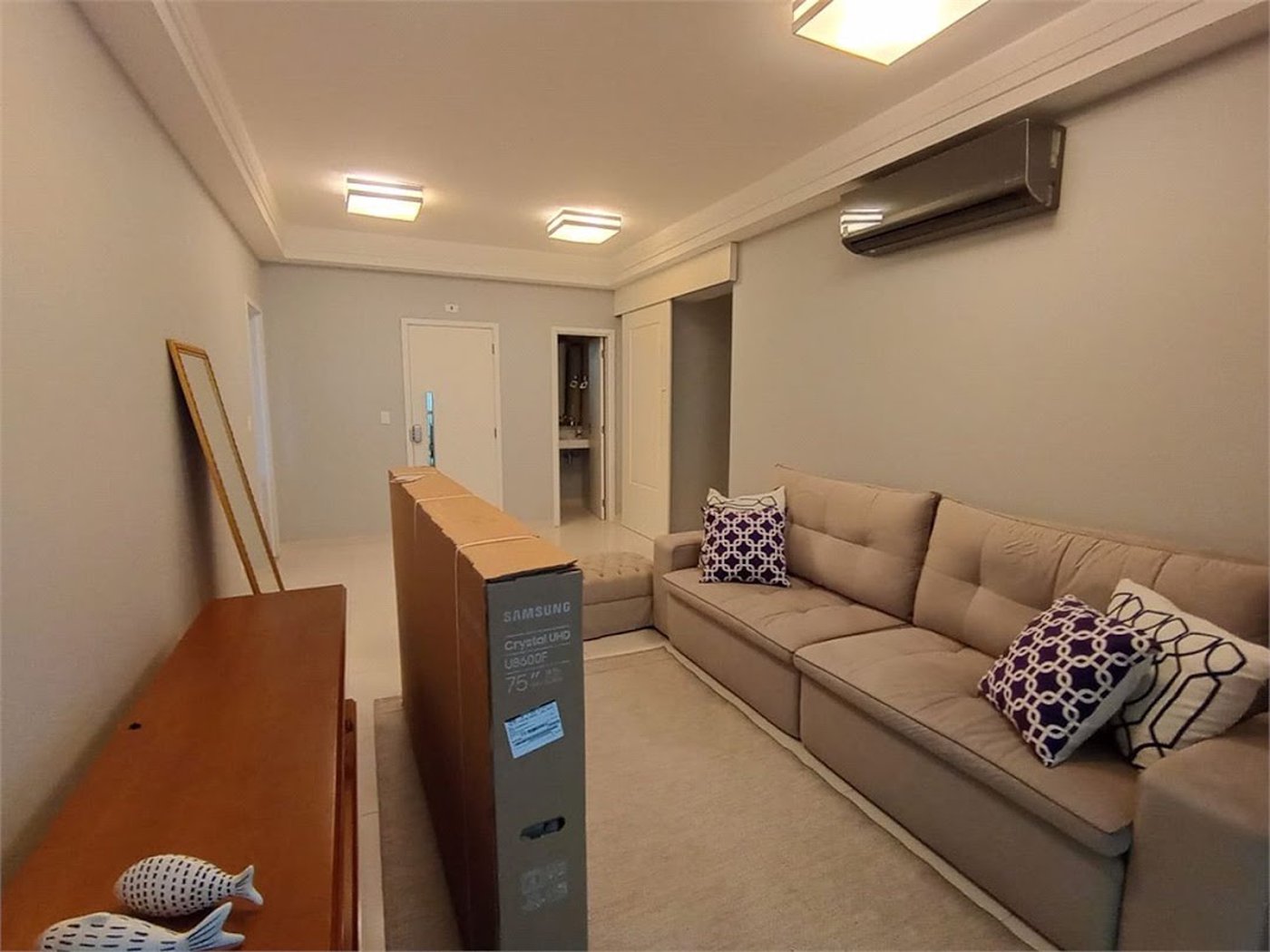 Apartamento Residencial para locação, Boqueirão, Santos - AP0256.