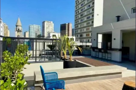 Apartamento à venda com 1 quarto em República, São Paulo, SP