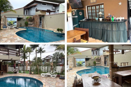 Casa com 4 dormitórios à venda, 300 m² por R$ 1.800.000,00 - Morada da Praia - Bertioga/SP