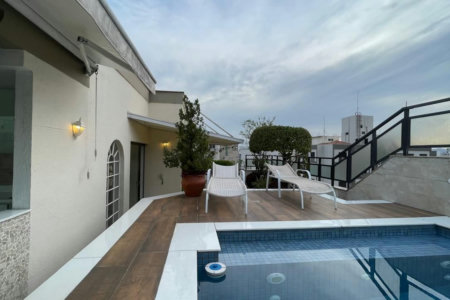 Cobertura à venda, 348 m² por R$ 3.900.000,00 - Aparecida - Santos/SP