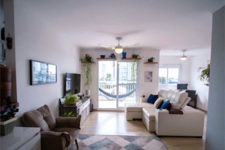 Apartamento à venda com 3 quartos, sendo 1 suíte,  em Jardim das Vertentes, São Paulo, SP