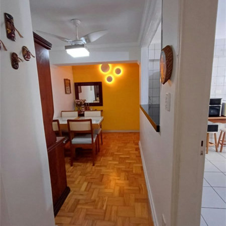 Apartamento Residencial à venda, Gonzaga, Santos - AP0414.