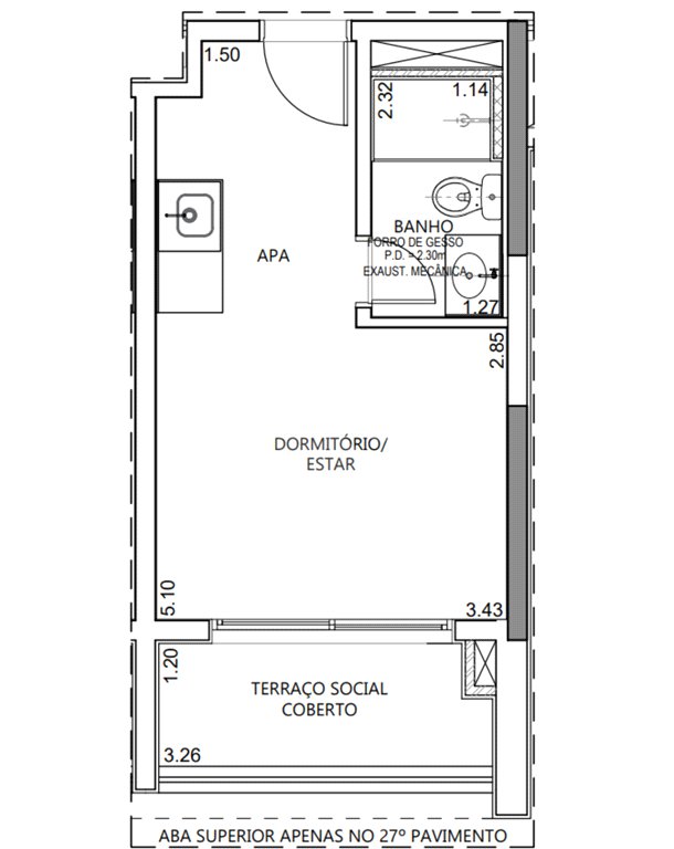 Studio à venda com 1 quarto em Vila Pirajussara, São Paulo, SP