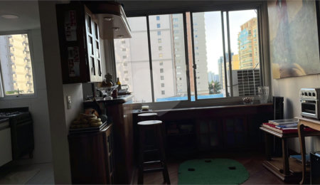 Duplex à venda com 1 suíte em Brooklin Paulista, São Paulo, SP