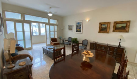 Apartamento com 2 dormitórios para alugar, 163 m² por R$ 6.400,00/mês - José Menino - Santos/SP