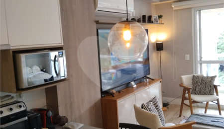 Apartamento à venda com 1 quarto em Brooklin Paulista, São Paulo, SP