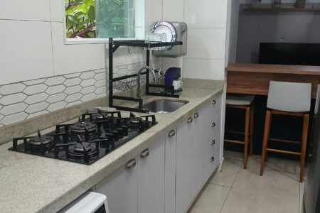 Apartamento com 2 dormitórios à venda, 62 m² por R$ 390.000,00 - Marapé - Santos/SP