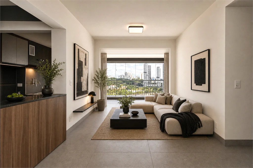 Apartamento à venda com 3 quartos, sendo 1 suíte, em Vila Anastácio, São Paulo, SP