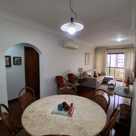Apartamento com 3 dormitórios para alugar, 135 m² por R$ 6.500,00/mês - Pompéia - Santos/SP