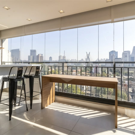 Apartamento à venda com 1 quarto em Vila Cordeiro, São Paulo, SP