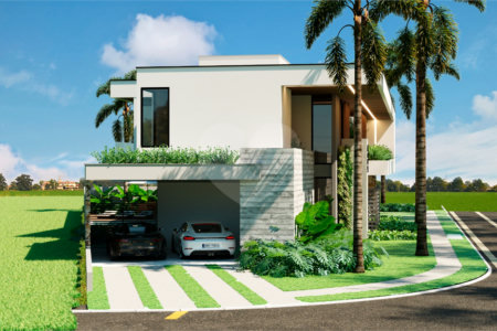 Casa à venda com 5 suítes no condomínio Figueira Garden, Atibaia - SP