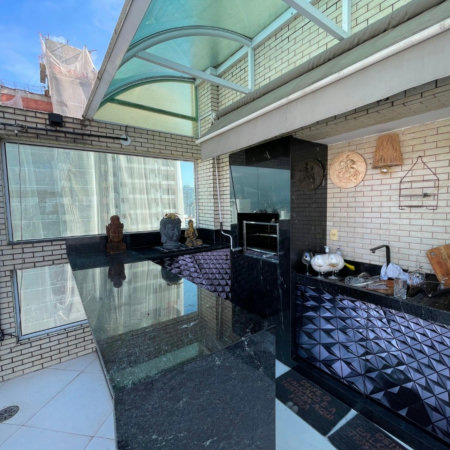 Cobertura com 3 dormitórios à venda, 320 m² por R$ 3.100.000,00 - Gonzaga - Santos/SP