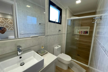 Apartamento 3 dormitórios (1 suíte), vaga para 2 carros, no Boqueirão, Santos