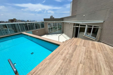 Cobertura com 3 dormitórios à venda, 270 m² por R$ 2.890.000,00 - Barra Funda - Guarujá/SP