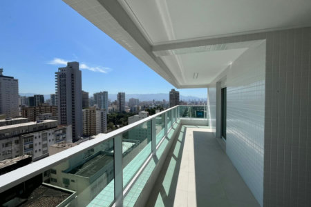 Apartamento com 3 dormitórios à venda, 170 m² por R$ 2.930.000,00 - Aparecida - Santos/SP