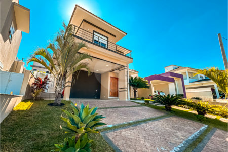 Sobrado à venda em Itupeva – 421,80 m² de terreno – 254,28 m² de área construída – 3 dormitórios – 4 banheiros – 4 vagas de garagem
