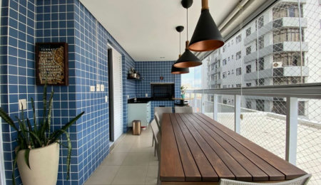 Apartamento com 3 dormitórios à venda, 129 m² por R$ 1.850.000,00 - Aparecida - Santos/SP