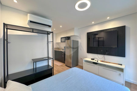 Apartamento à venda ou para alugar com 1 suíte em Campo Belo, São Paulo, SP