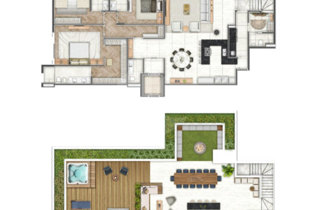 Apartamento à venda com 3 suítes em Cidade Jardim, São Paulo, SP