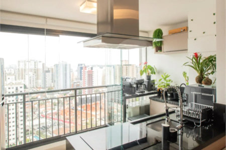 Apartamento à venda com 2 quartos, sendo 1 suíte, em Mirandópolis, São Paulo, SP