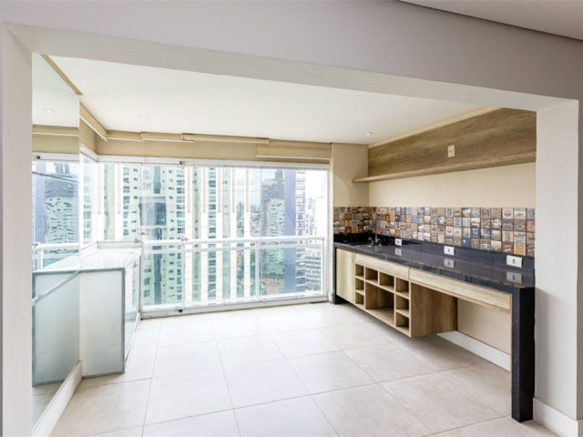 Apartamento à venda com 1 suíte em Brooklin, São Paulo, SP