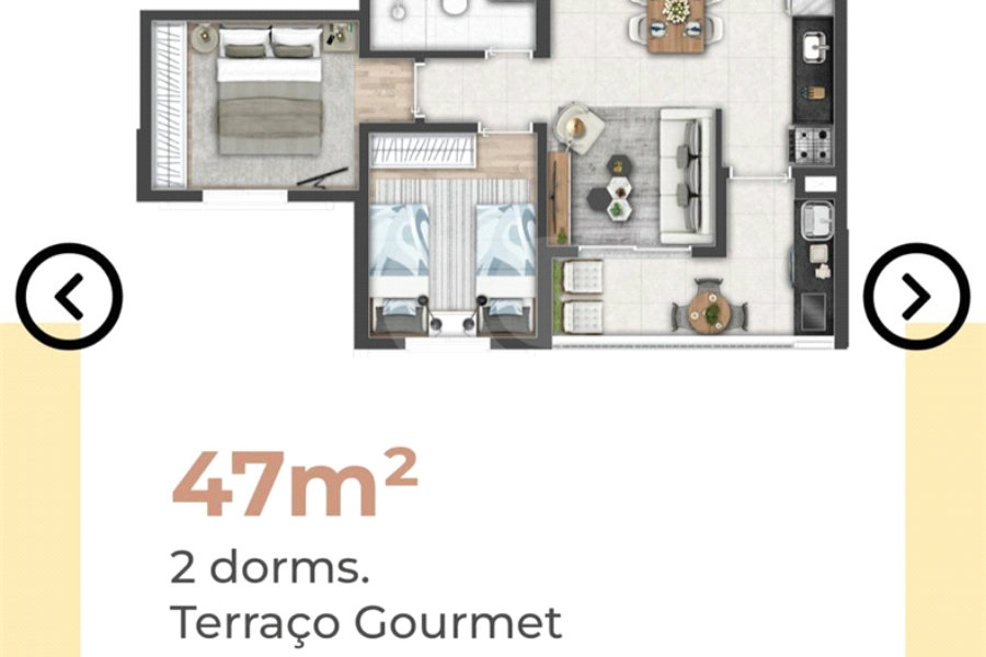Apartamento à venda com 2 quartos em Mandaqui, São Paulo, SP