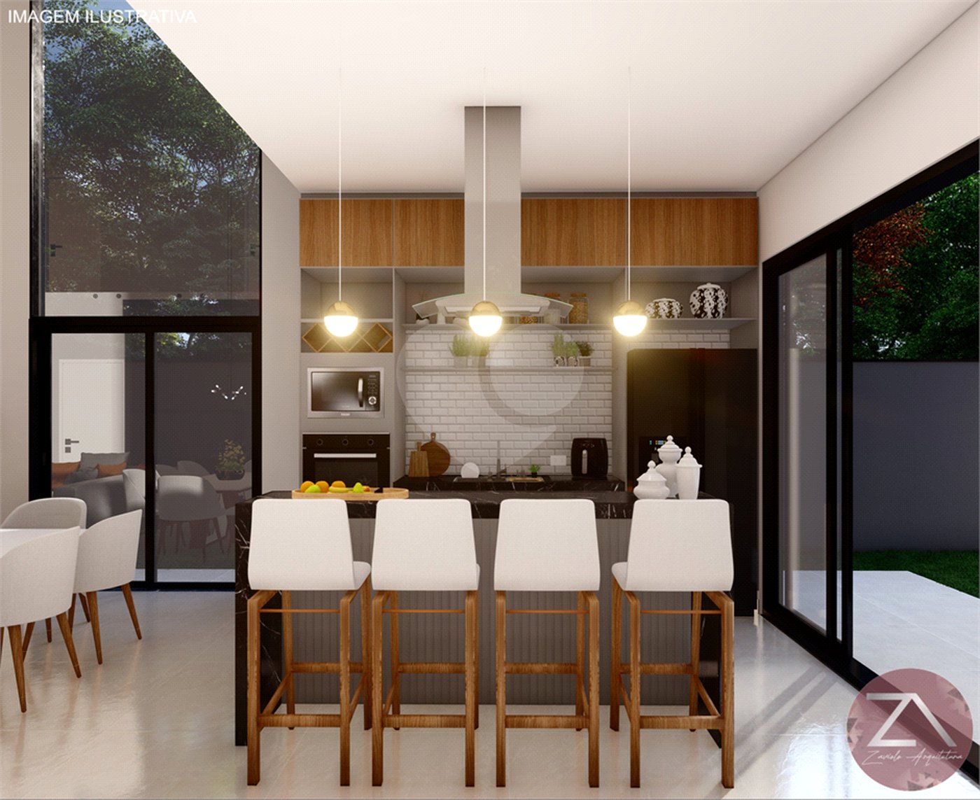 Casa à venda com 5 quartos, sendo 4 suítes, no condomínio Reserva São Nicolau, Atibaia - SP