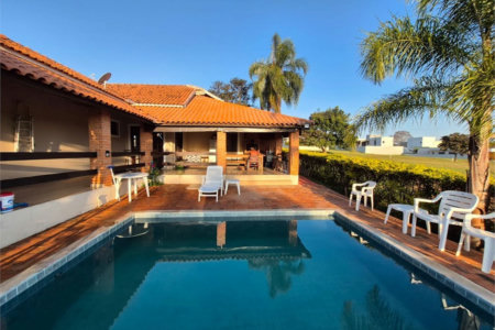 Chácara com 3 dormitórios à venda, 1200 m² por R$ 870.000,00 - Condomínio Ninho Verde II - Pardinho/SP