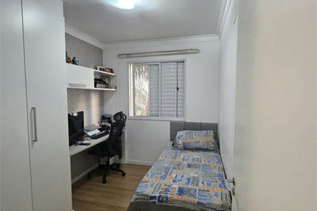 Apartamento à venda com 3 quartos, sendo 1 suíte, em Jardim das Vertentes, São Paulo - SP