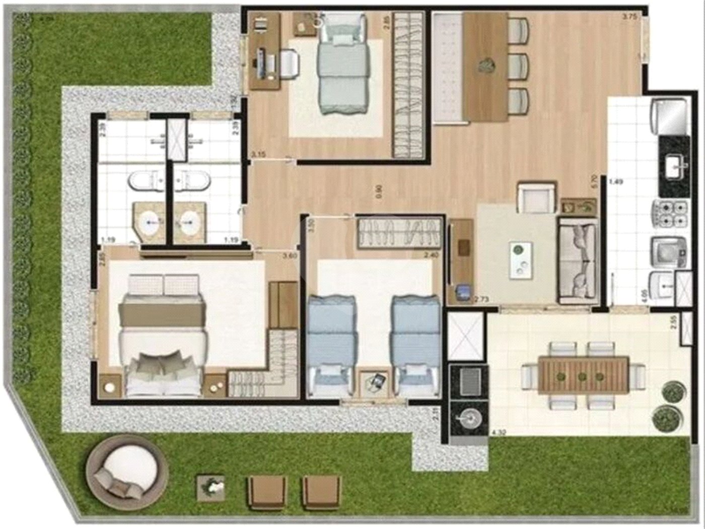 Apartamento à venda com 2 quartos, sendo 1 suíte, em Vila Guilherme, São Paulo, SP
