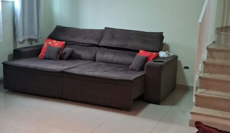 Sobrado com 3 dormitórios à venda, 150 m² por R$ 780.000,00 - Estuário - Santos/SP
