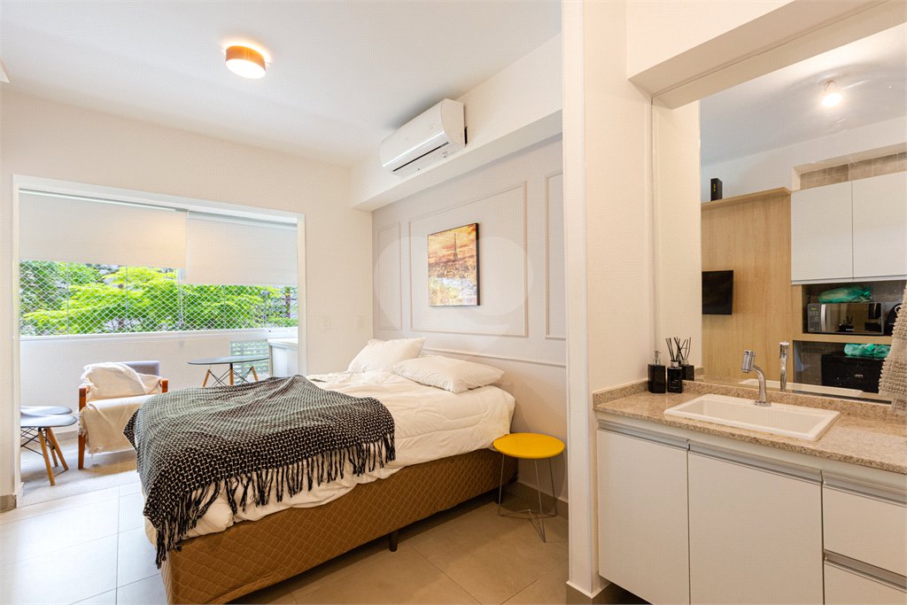 Apartamento à venda ou para alugar com 1 quarto em Vila Madalena, São Paulo, SP