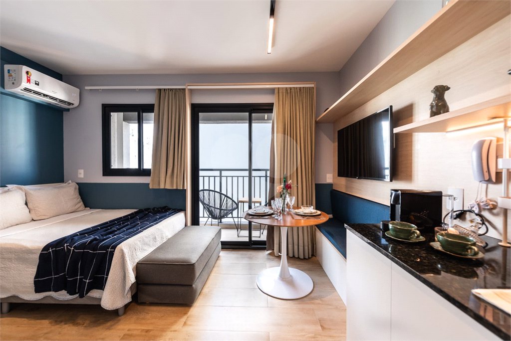 Apartamento à venda com 1 quarto em Vila Buarque, São Paulo, SP