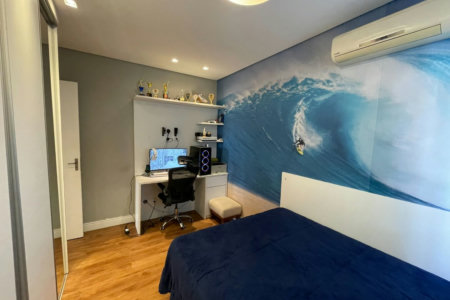 Apartamento 3 dormitórios (1 suíte), vaga para 2 carros, no Boqueirão, Santos